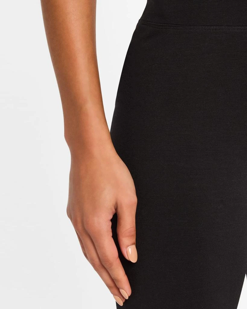 Eileen Fisher Cropped High-Rise Jersey Leggings 5