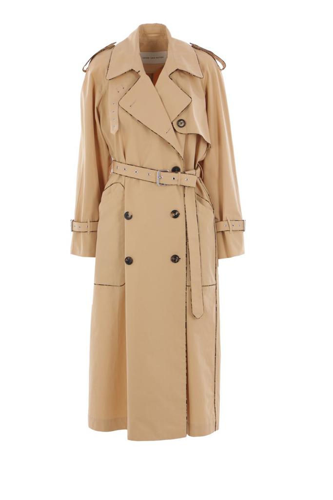 Dries Van Noten Risto Belted Short Trench Coat - Coats