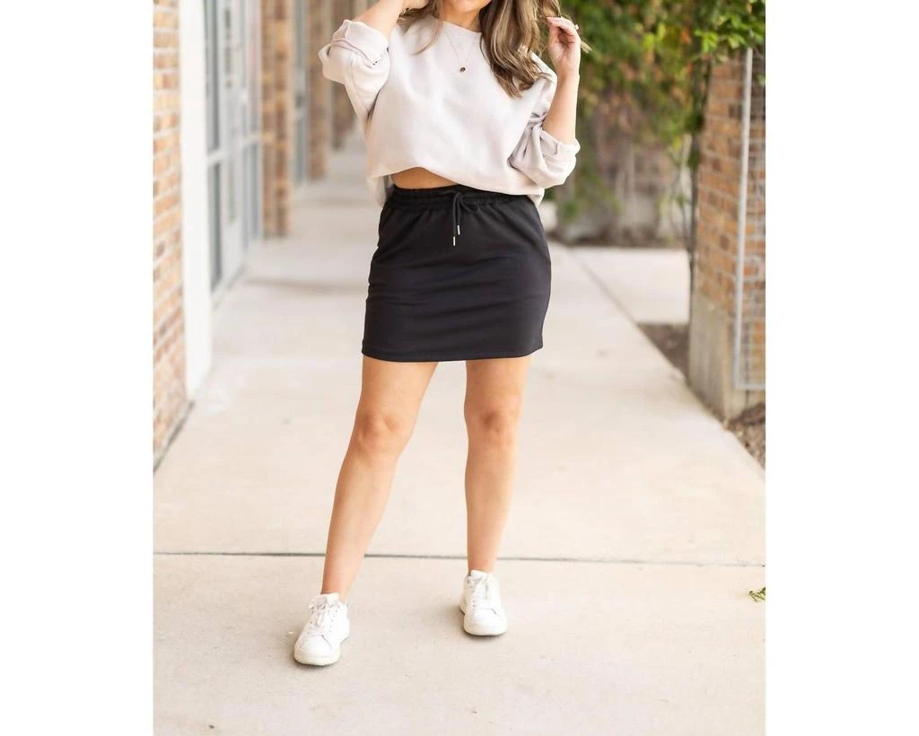 Julia Rose Julia Rose - Janet Fleece Jogger Skirt 2