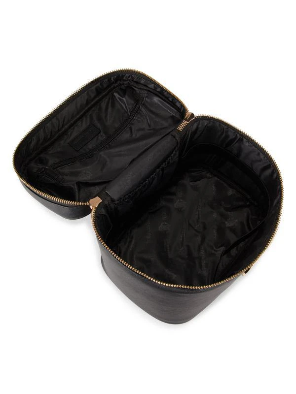 Roberto Cavalli Faux Leather Top Handle Cosmetic Pouch 2