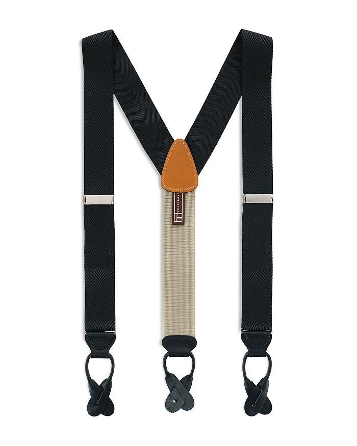 Trafalgar Hudson Nylon Button End Suspenders