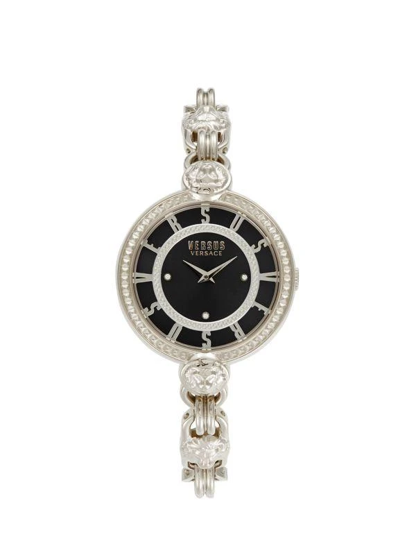 Stainless Steel & Swarovski Crystal Bracelet Watch – On Sale  display picture 3