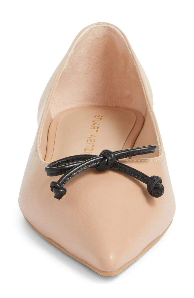 Stuart Weitzman Landon Pointed Toe Ballet Flat 4