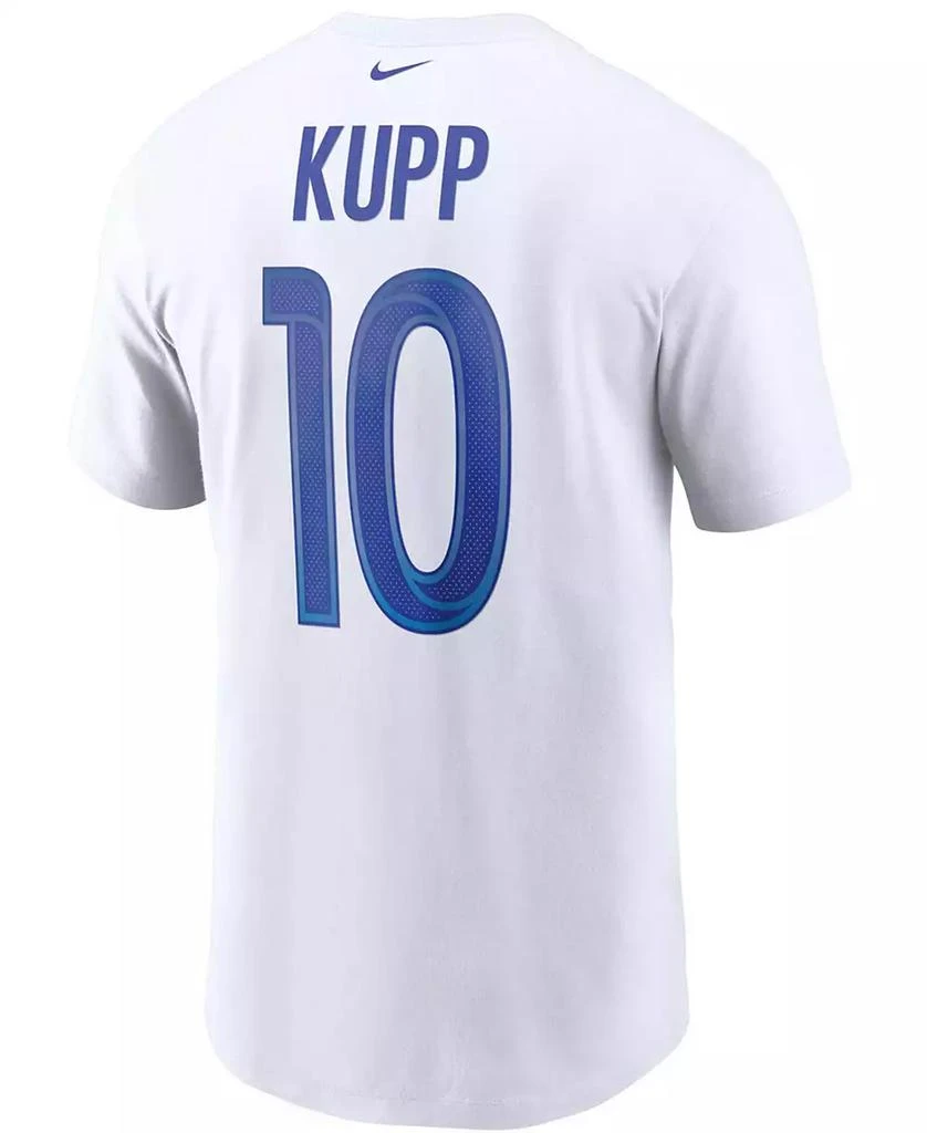 NIKE Men's Cooper Kupp White Los Angeles Rams Name and Number T-shirt 2