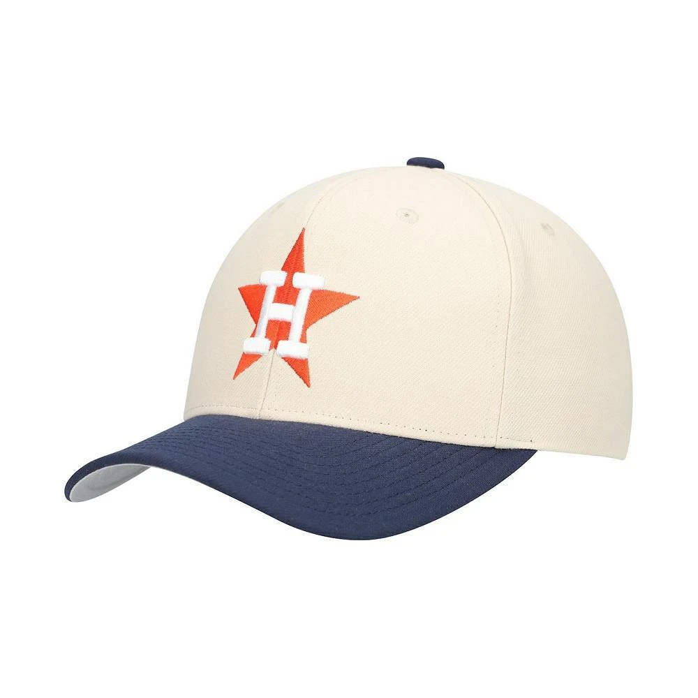 Mitchell & Ness Men's Cream Houston Astros Pro Crown Adjustable Hat 3