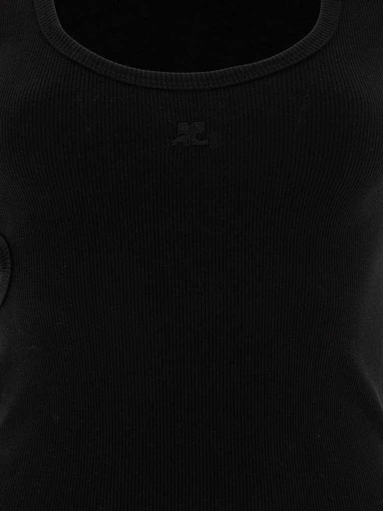 COURREGÈS 90S RIBBED TANK TOP 3