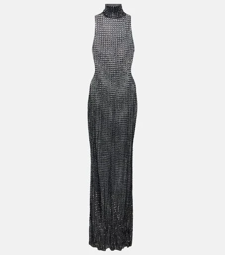 Christopher Esber  Cristalla embellished sheer gown 1