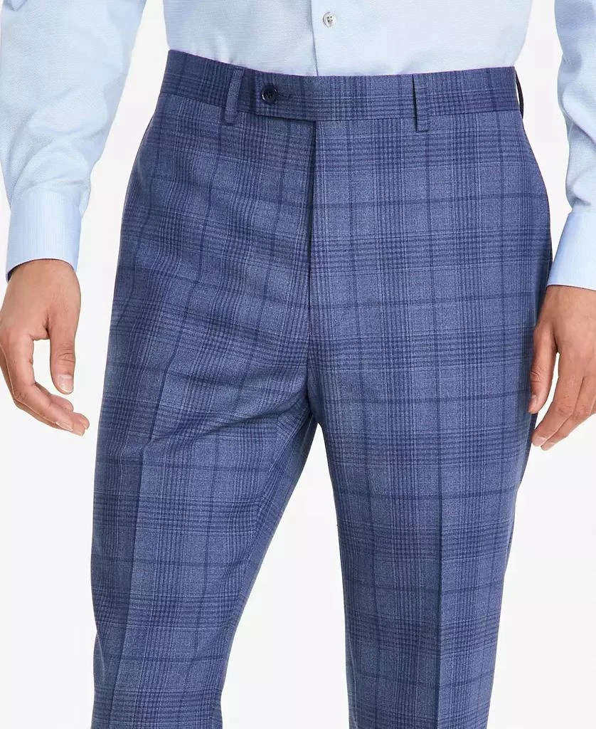 Calvin Klein Men's Slim-Fit Wool Blend Stretch Plaid Suit Separate Pants 4