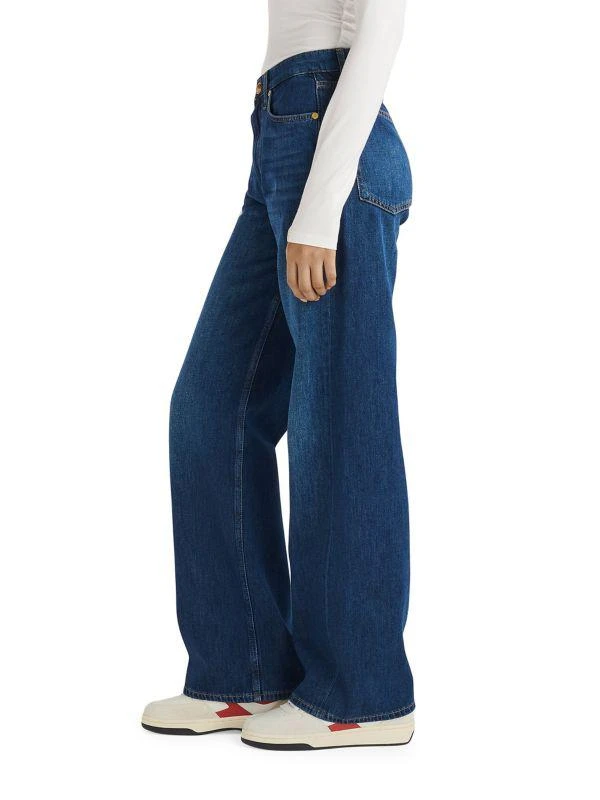 Rag & Bone Logan Mid-Rise Wide-Leg Jeans 3