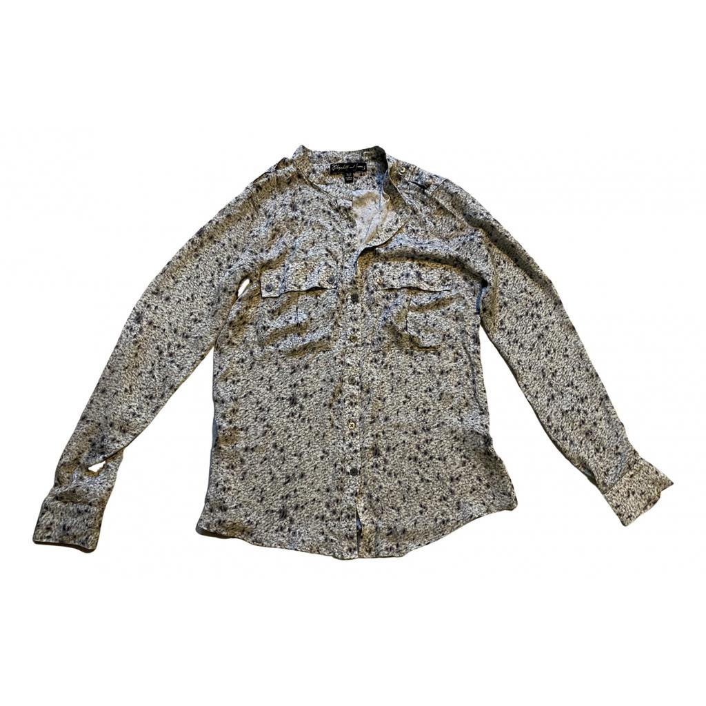 Elizabeth and James Elizabeth And James Silk shirt