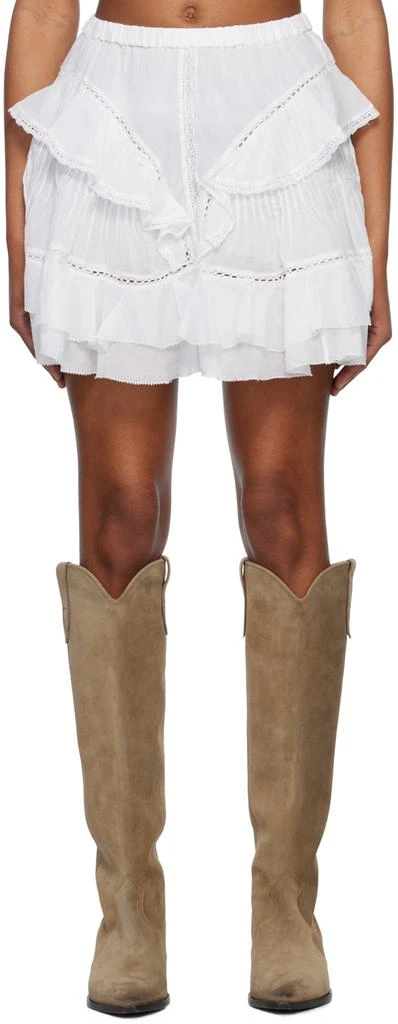 Isabel Marant White Moano Miniskirt 1
