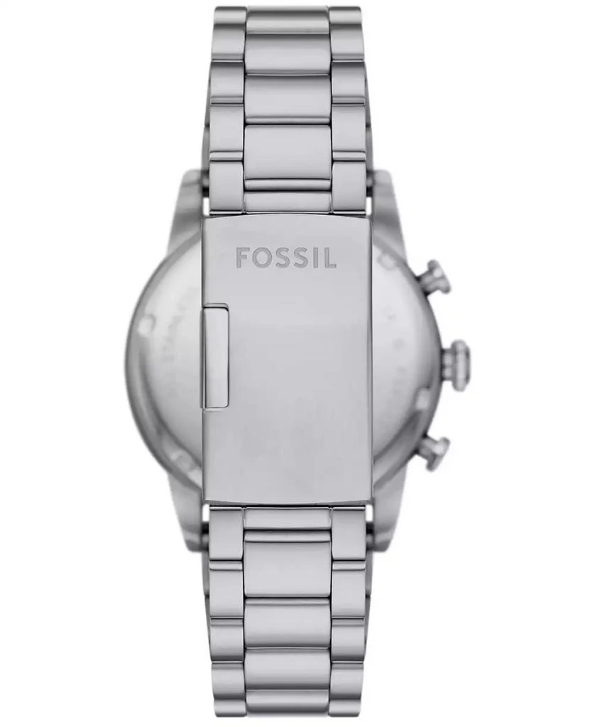 Fossil Men's Sport Tourer Chronograph Silver-Tone Stainless Steel Watch 42mm 4