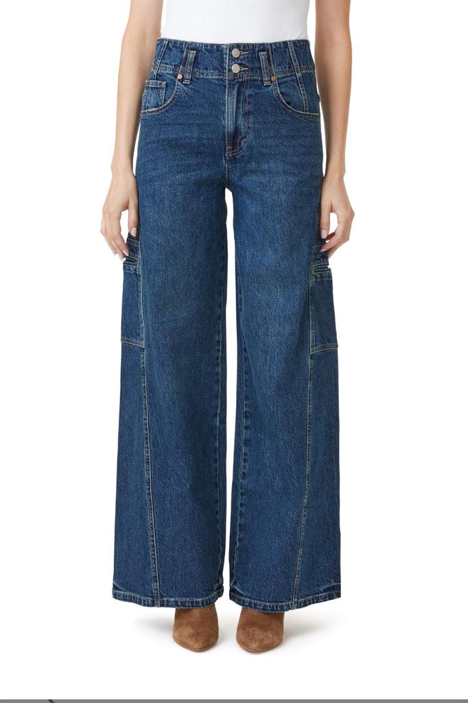 Habitual Habitual - Cargo Jean w/ Extra Wide Leg