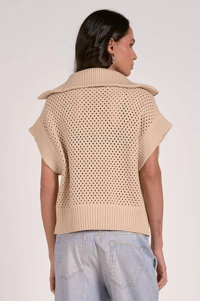 Elan Elan - Luna Quarter Zip Sweater 3