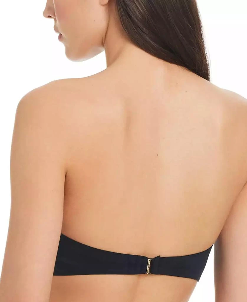 Red Carter Women's Lace-Up Bandeau Versatile Bikini Top 2