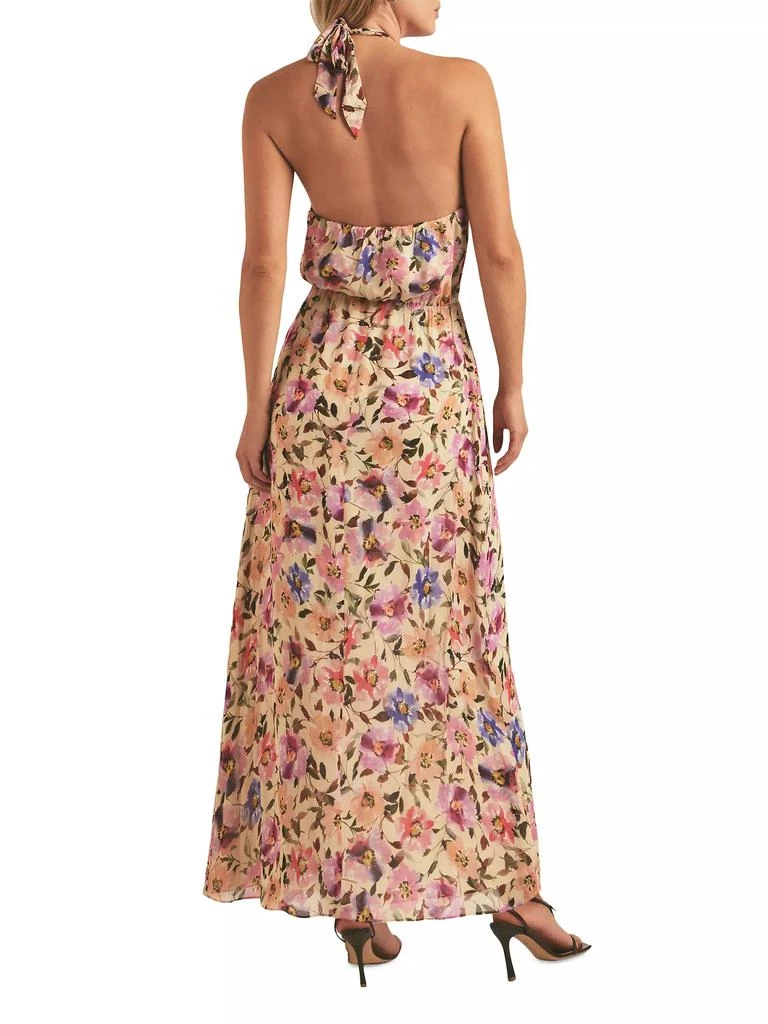 Favorite Daughter The Standout Floral Halter Maxi Dress 4