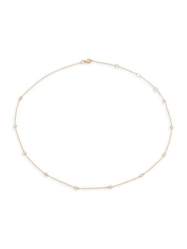 Saks Fifth Avenue 14K Yellow Gold & 0.12 TCW Diamond Bracelet 1