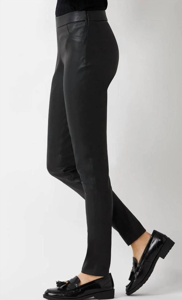 Ecru Ecru - Women
s Stretch Leather Legging 2