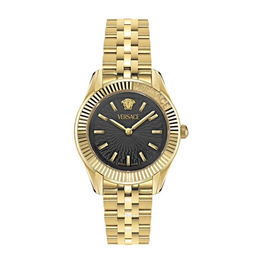 Versace Greca Time Lady Quartz Black Dial Ladies Watch VE9CA0424 1