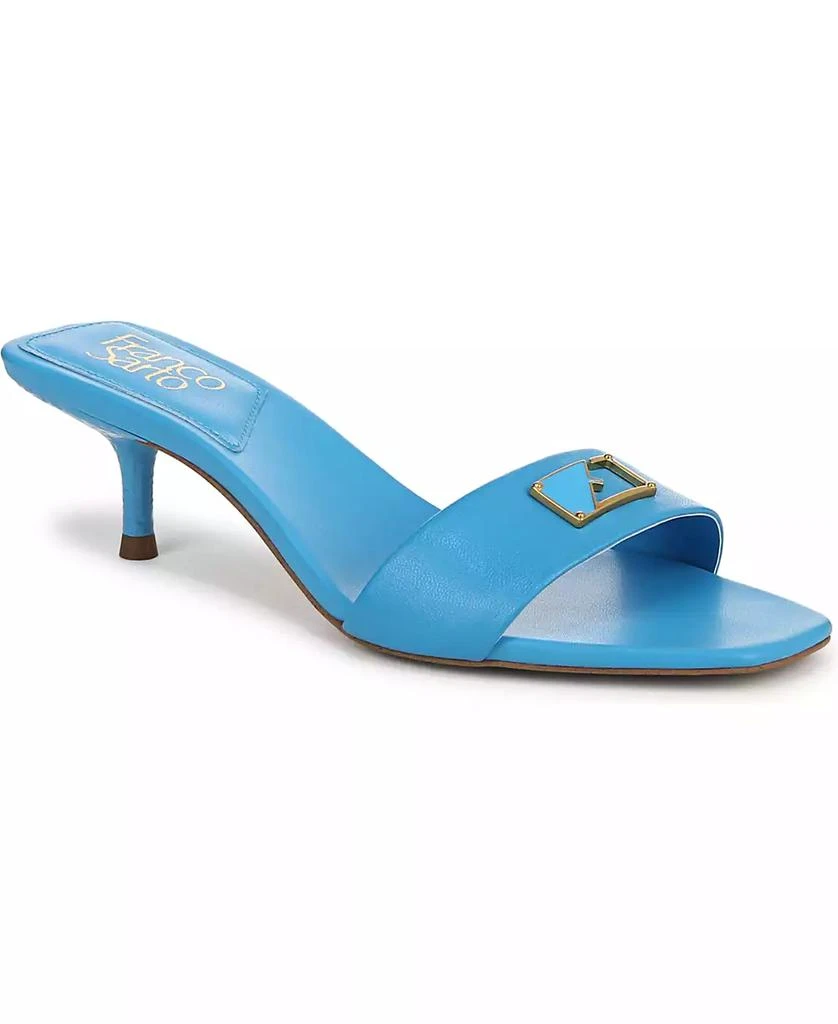 Franco Sarto Women's Roey Open Square Toe Slide Dress Sandals 1