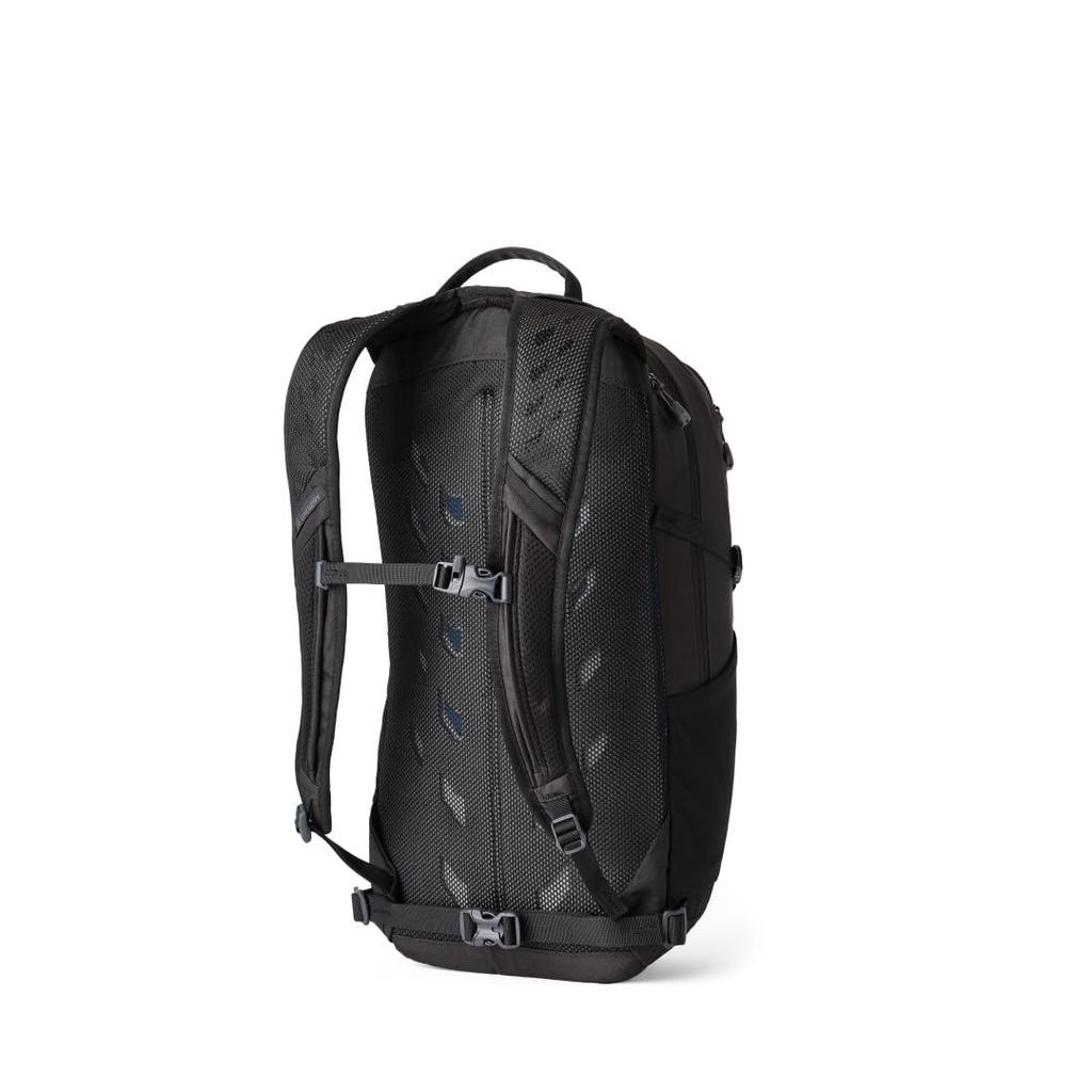 Gregory Gregory Nano 20L Plus Size Unisex Day Hiking/Commuter/Active Travel Backpack, Breathable Backpanel, Hydration Port, Plus Size, Optic Black