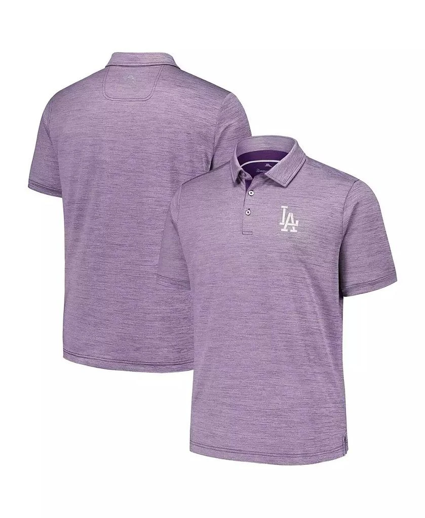 Tommy Bahama Men's Purple Los Angeles Dodgers Sport San Raphael Island Zone Polo Shirt 1