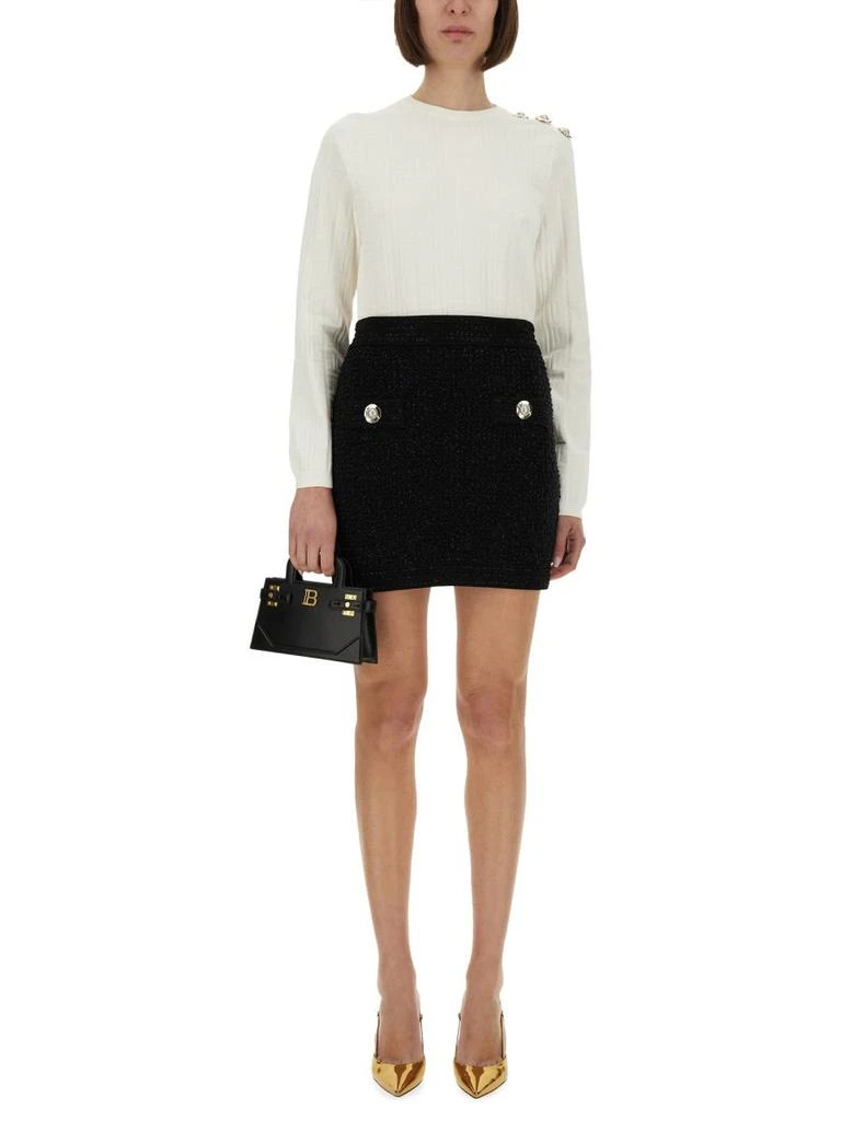 Balmain Balmain Logo Monogram Jumper 3