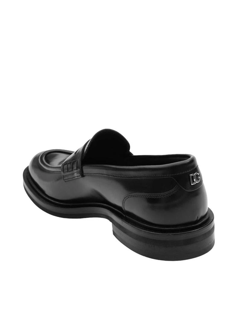 Dolce & Gabbana Dolce & Gabbana Brushed Leather Loafers 4