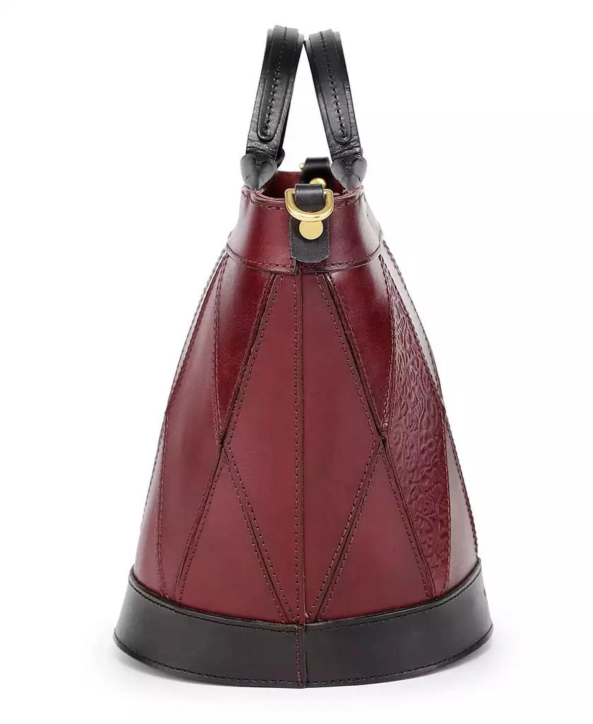 OLD TREND Women's Genuine Leather Primrose Mini Tote Bag 5
