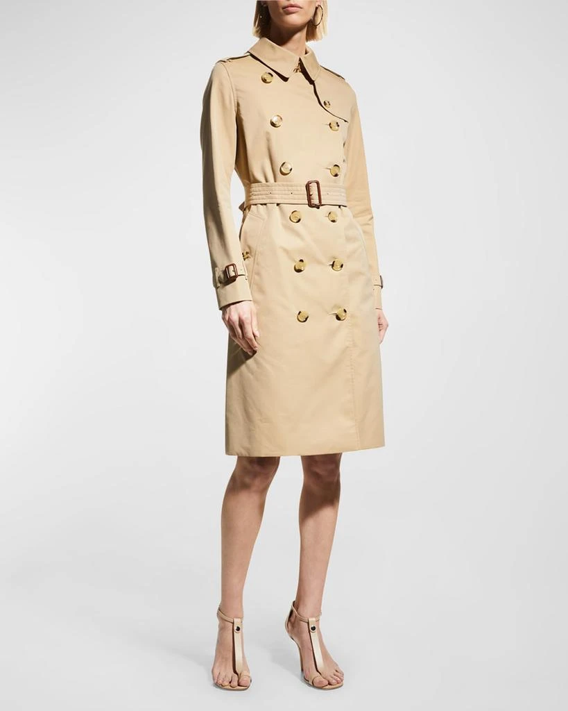 Burberry Kensington Heritage Belted Long Trench Coat 2