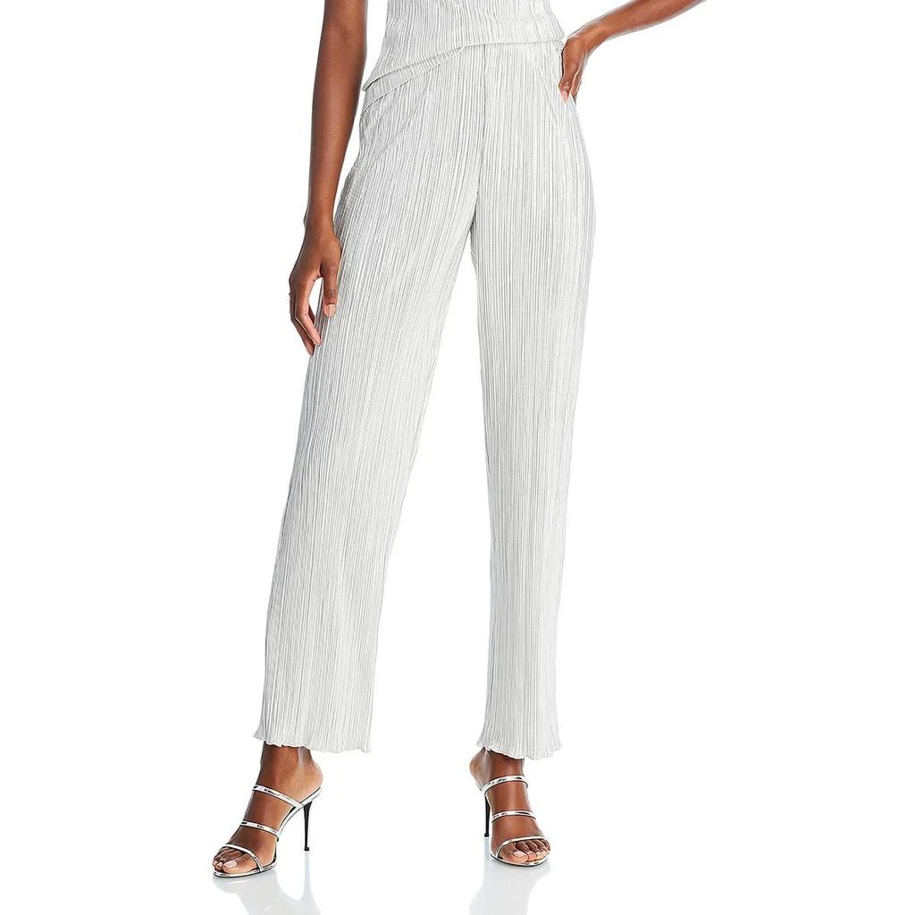 Rails Rowan Womens Metallic High Rise Wide Leg Pants 1