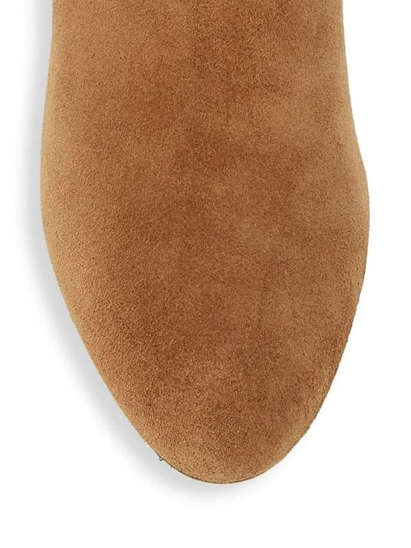 Stuart Weitzman Flareblock 60MM Suede Booties 4