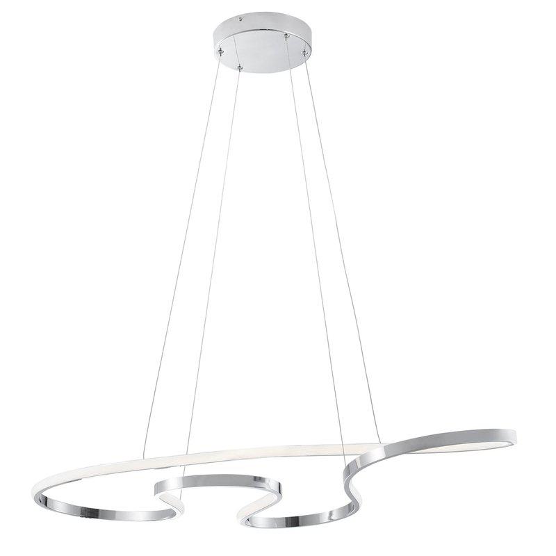 Finesse Decor Shanghai LED Adjustable Chandelier Chrome