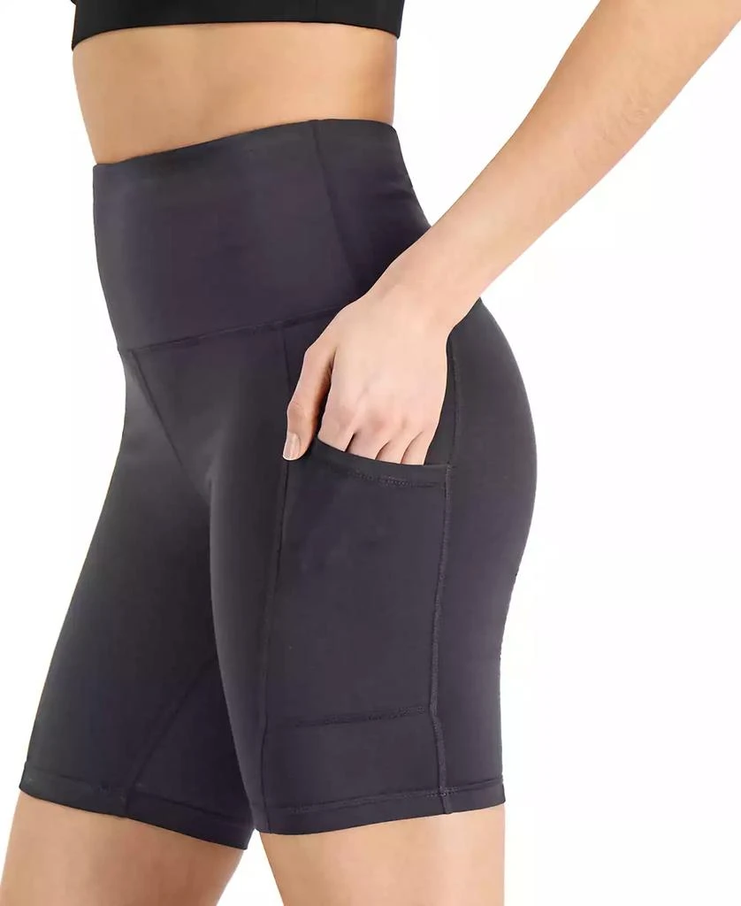 ID Ideology Women's Compression 7" Bike Shorts, Created for Macy's 2