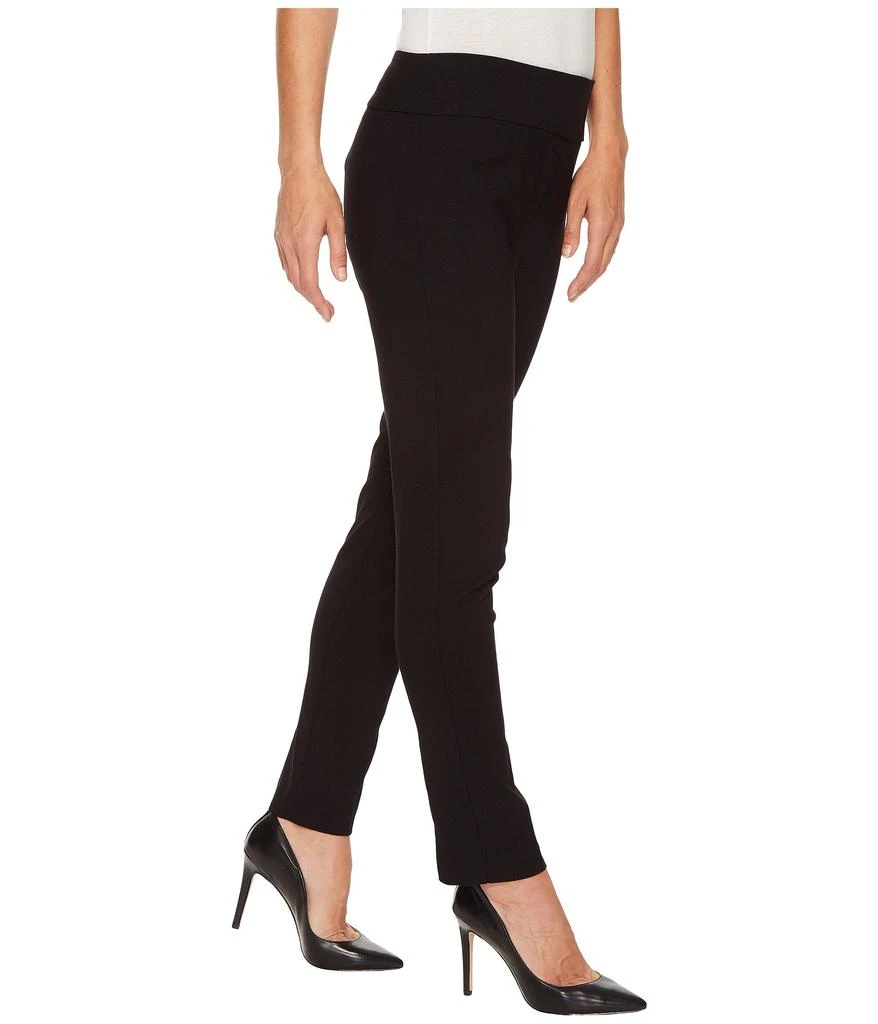 Elliott Lauren Control Stretch Pull-On Ankle Pants with Back Slit detail 4