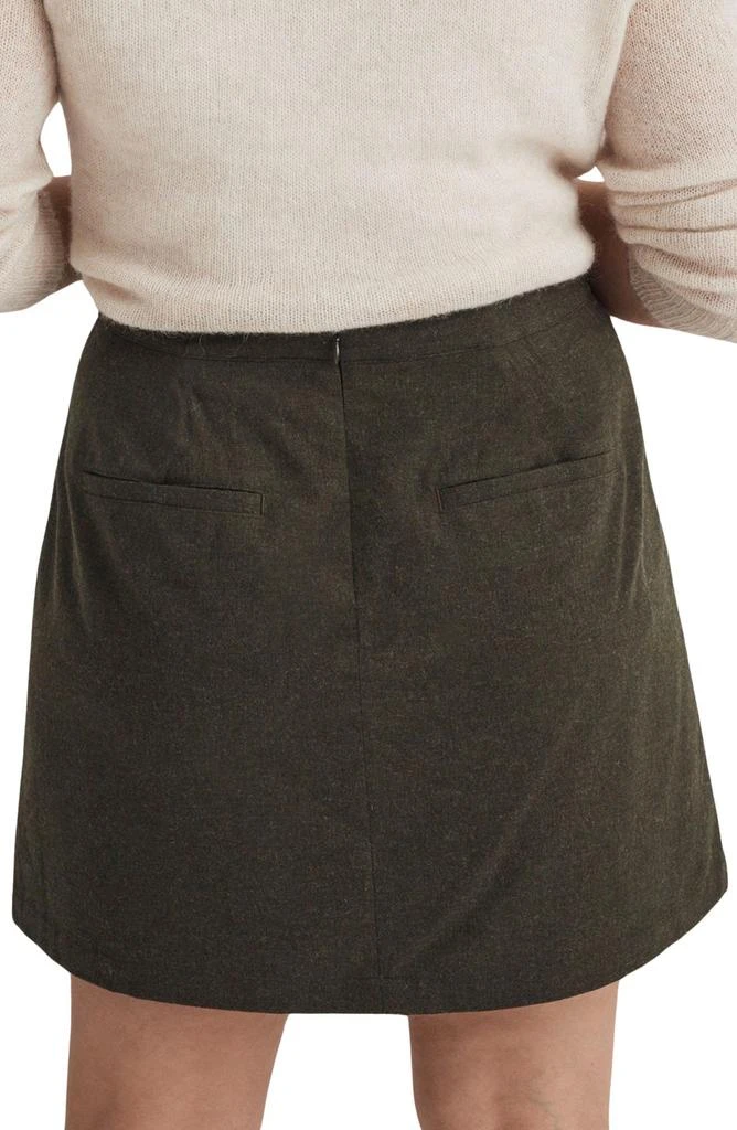 Madewell Wool-Blend Cargo Mini Skirt 4