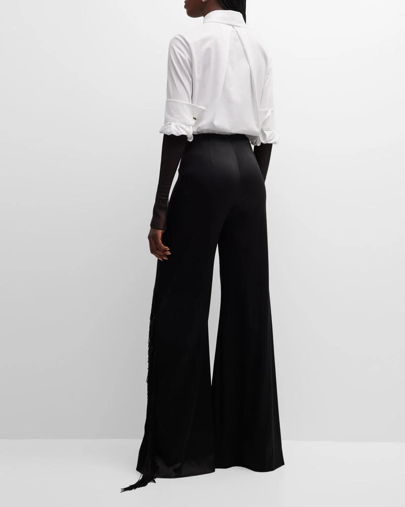 Hellessy Lucky Fringe Palazzo Pants 4