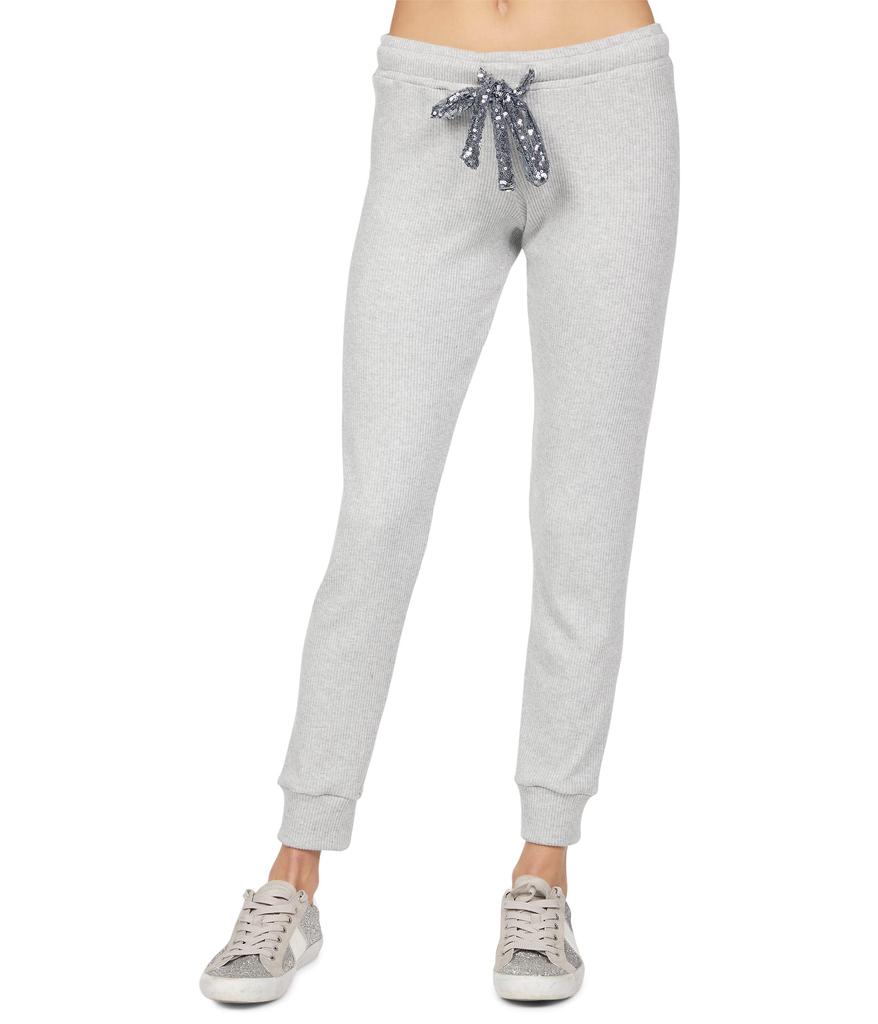 Michael Lauren Kinzie Pants w/ Contrast Sequin