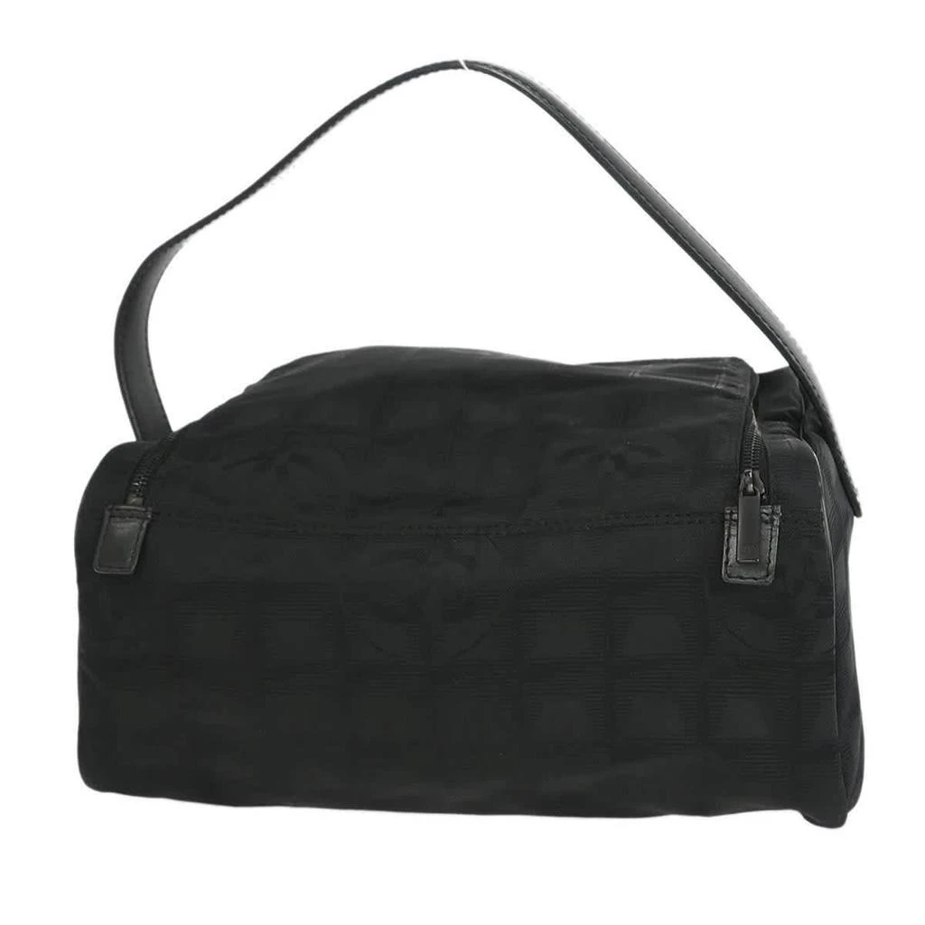 Chanel Travel Line Barrel Bag Nylon Nylon Handbag (Pre-Owned) 2