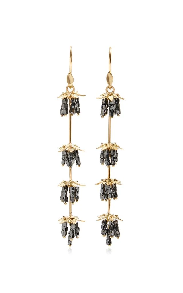 Annette Ferdinandsen Annette Ferdinandsen - 18K Gold Black Diamond Earrings - Black - OS - Moda Operandi - Gifts For Her 1