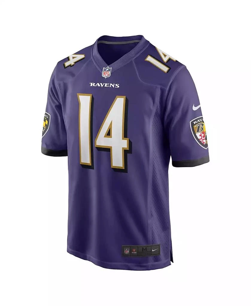NIKE Men's Kyle Hamilton Purple Baltimore Ravens Player Game Jersey 2