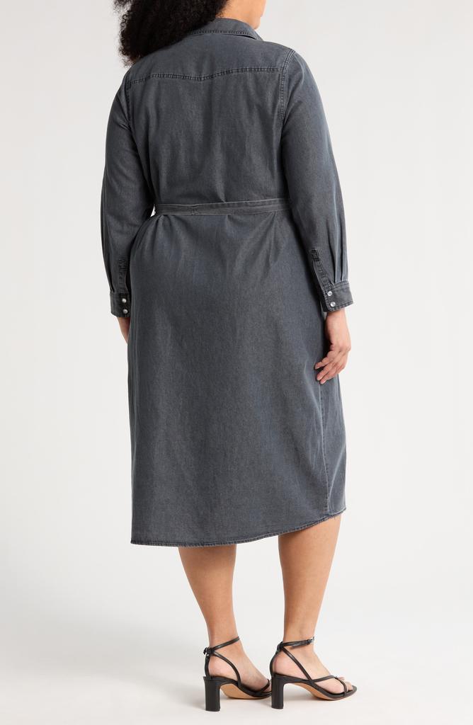 DR2 by Daniel Rainn Western Long Sleeve Shirtdress