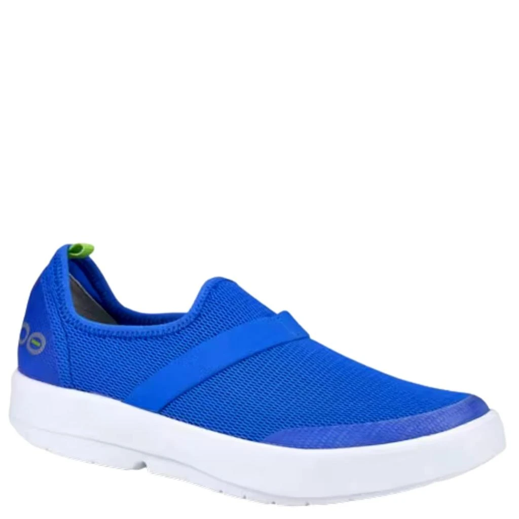 OOFOS OOmg Low White / Blue  5070-WHT-BLU Women's 2