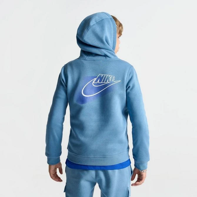 NIKE Kids' Nike Sportswear Standard Issue Fleece Pullover Hoodie 4