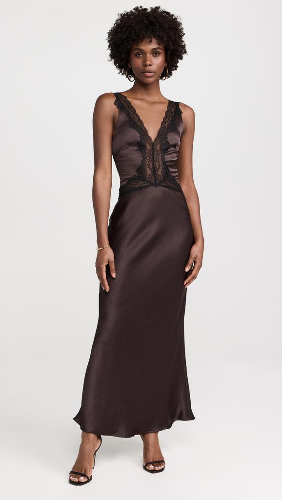 Bec & Bridge Allegra Lace Trim Dress