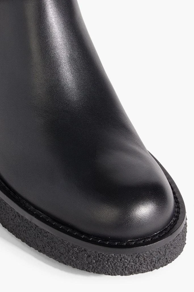 Stuart Weitzman Mountain Buckle leather ankle boots 4