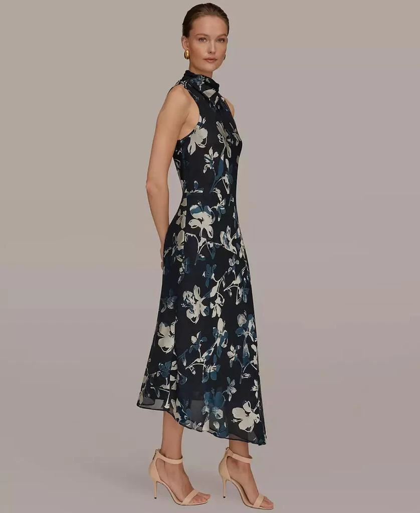 Donna Karan Women
s Floral Sleeveless Dress 3