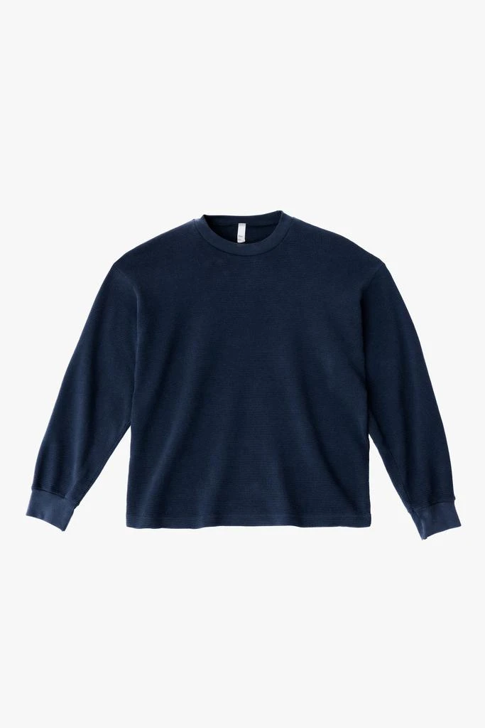 Los Angeles Apparel TX407GD Unisex - Long Sleeve Heavy Thermal Crew Neck 18