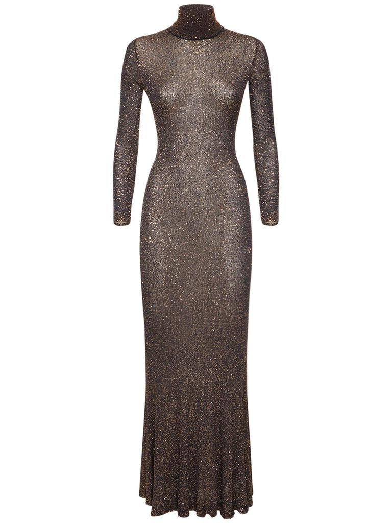 Balenciaga Balenciaga Ribbed Jersey Sleeveless Dress