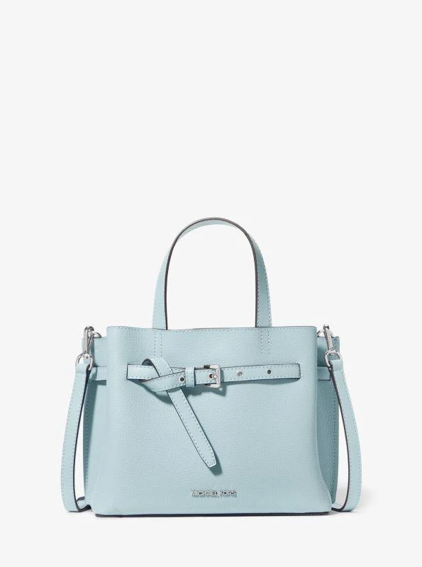 michael_kors Emilia Small Pebbled Leather Satchel 1